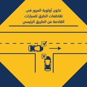 الأولوية فالطريق