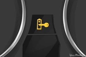 1 Key Fob Battery Low Key Fob Battery Low warning light on dashboard