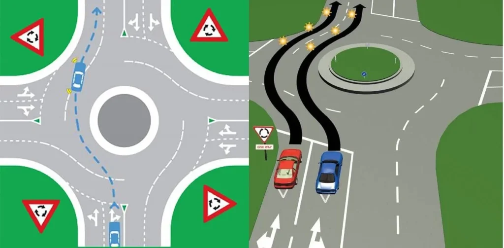 2023 11 round about australia change lanes is it legal