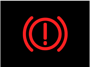 brake warning light