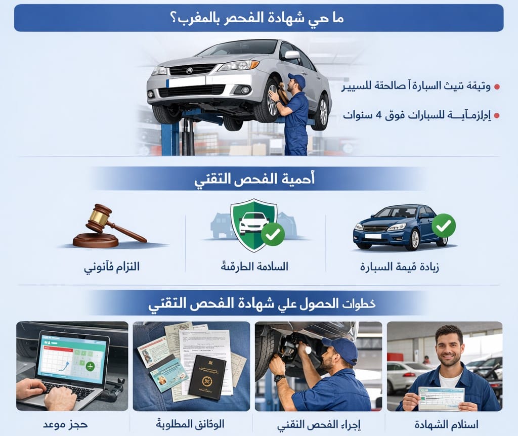 شهادة الفحص التقني بالمغرب